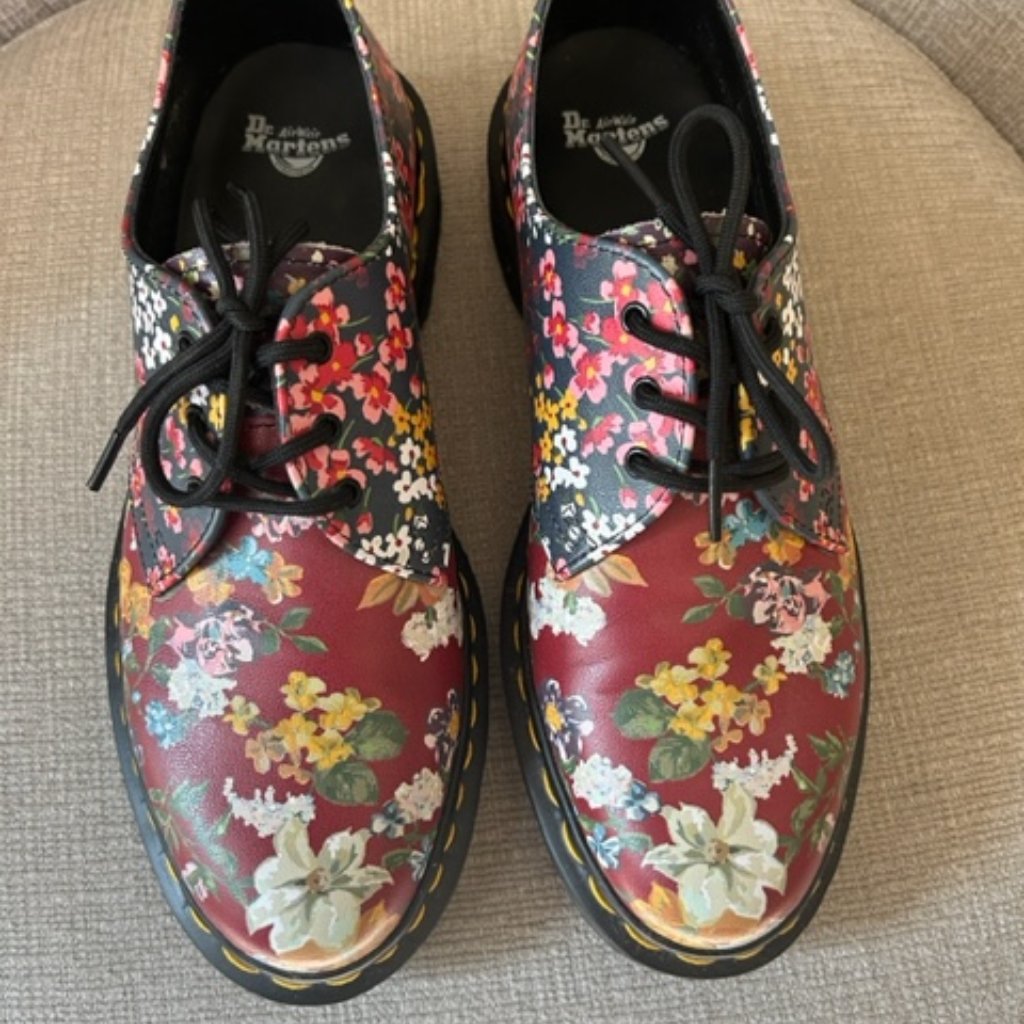 Dr Martens Floral Shoes  Brand New